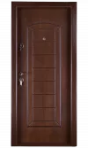 Usa metalica PR.1 154 dreapta nuc dimensiune 200x88 cm grosime 68 mm culoare nuc