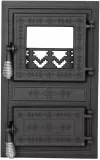 Usa soba monobloc, cu geam, motive romanesti, Honest 679709