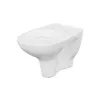 Vas de WC suspendat, Arteco K667-062-PT, culoare alba
