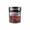 Vopsea alchidica Direct pe acoperis Oskar, exterior, gri metal, 10 L