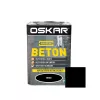 Vopsea alchidica Direct pe beton Oskar, pentru interior si exterior, culoare negru, ambalare 0.75 L