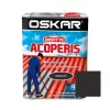 Vopsea alchidica, Oskar direct pe acoperis, culoare Maro RAL 8019, ambalare 2.5 L