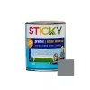 Vopsea alchidica pentru lemn sau metal, Sticky Practic, interior-exterior, gri, 0.6 L