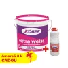 Vopsea lavabila Kober Extraweiss 15 L+3 L amorsa Cadou