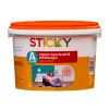 Vopsea lavabila pentru interior, Sticky A Klass, antimucegai, ambalare 2.5 L, culoare alba