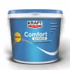 Vopsea lavabila siliconata pentru exterior, Kraft Comfort Exterior Silikonat, ambalare 4 L