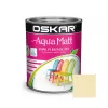 Vopsea pe baza de apa Oskar Aqua Matt, interior - exterior, crem elegant, 0.6 L