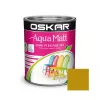 Vopsea pentru lemn si metal Oskar Aqua Matt, culoare ocru unicat, ambalare 0.6 L