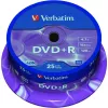 DVD+R 4.7GB 16x 25 buc/spindle Verbatim