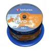DVD+R 4.7GB 16x 50 buc/spindle printabil Verbatim