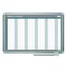 Whiteboard planner anual magnetic 120 x 90 cm Bi-Silque