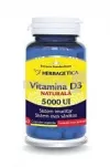 Vitamina D3 naturala 5000 UI 60 capsule