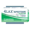 4 Lax Supozitoare cu glicerina pentru adulti 2500 mg 12 bucati