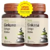 Alevia Pachet Ginkana Ginkgo Biloba 40 mg 30 comprimate 1 + 1 Gratis