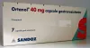 ORTANOL 40 mg x 7 CAPS. GASTROREZ. 40mg LEK PHARMACEUTICALS - SANDOZ