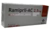 RAMIPRIL AC 2,5 mg x 30 COMPR. 2,5mg AC HELCOR PHARMA SRL