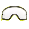Lentila ochelari O'Neal B-50 rama galbena - transparent, tear off pins, antifog