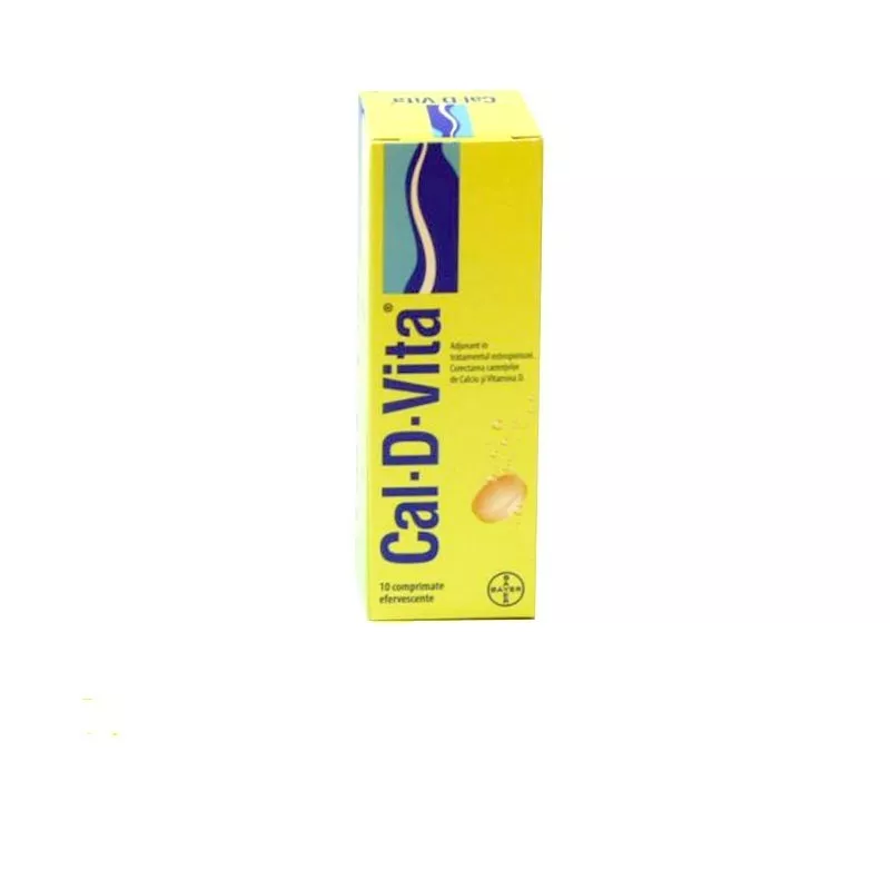 Cal-D-Vita, 10 comprimate, Bayer 