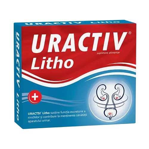 Uractiv Litho, 30 capsule, Fiterman Pharma 