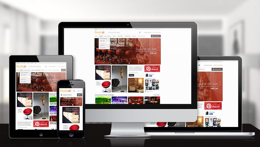Noul responsive din retailul online dedicat magazinelor de mobila