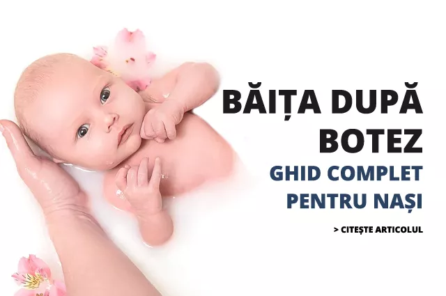 Băița după botez - Ghid complet pentru nași