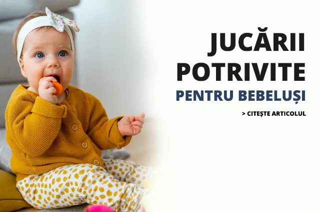 Jucării potrivite pentru un bebeluș: Cum să alegeți jucăriile ideale pentru dezvoltarea micuțului