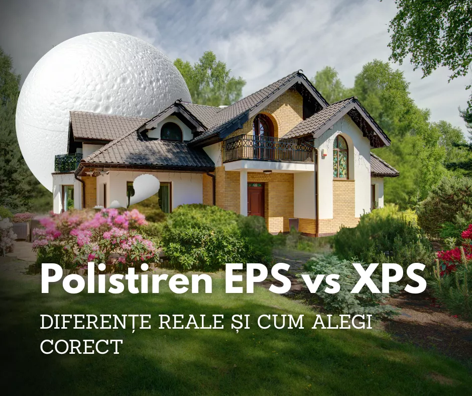 Polistiren EPS vs XPS – Diferențe reale și cum alegi corect