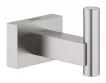 Agatatoare Grohe 40511DC1, Essentials Cube, pe perete, metal, mat, otel satinat