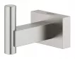 Agatatoare Grohe 40511DC1, Essentials Cube, pe perete, metal, mat, otel satinat
