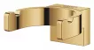 Agatatoare dubla Grohe 41049GL0, Selection, pe perete, metal, lucios, auriu