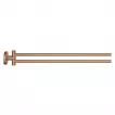 Bara prosop dubla Grohe 41183DL0, Start, aparenta, 440 mm, pivotanat, metal, mat, cupru
