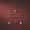 Bara prosop dubla Grohe 41183DL0, Start, aparenta, 440 mm, pivotanat, metal, mat, cupru