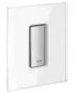 Clapeta urinal Grohe 38846LS0, Skate Cosmopolitan, mono, 116 x 114 mm, verticala, sticla, crom/alb