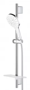 Coloana dus Grohe 26577LS0, SmartActive 130, 600 mm, 3 functii, etajera, crom