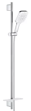 Coloana dus Grohe 26587LS0, SmartActive 310 Cube, 900 mm, 3 functii, crom
