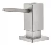 Dozator sapun bucatarie Grohe 40649DC0, Cube, incastrat, 500 ml, mat, otel satinat