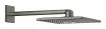 Dus fix Grohe 26479AL0, Rainshower 310 Cube, pe perete, 2 functii, 310 mm, necesita valva, mat, grafit