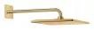 Dus fix Grohe 26564GL0, Rainshower 310 Cube, pe perete, 310 mm, 1 functie, lucios, auriu