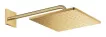 Dus fix Grohe 26564GL0, Rainshower 310 Cube, pe perete, 310 mm, 1 functie, lucios, auriu