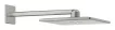 Dus fix Grohe 26479DC0, SmartActive Cube 310, pe perete, 310 mm, 2 functii, necesita valva, mat, otel satinat