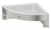 Etajera de colt Grohe 41106DC0, Start Cube, pe perete, 160 x 160 mm, mat, otel satinat