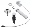 Evacuare automata Grohe 40986SD0, pt chiuveta bucatarie, actionare prin buton, cromata
