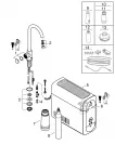Filtru de bucatarie Grohe 31498AL1, Blue Home Mono, medie, Tip C, filtrare, racire, apa carbogazoasa, mat, grafit