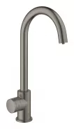 Filtru de bucatarie Grohe 31498AL1, Blue Home Mono, medie, Tip C, filtrare, racire, apa carbogazoasa, mat, grafit