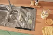 Gratar pliabil Grohe 40856SD0, 450 x 348 mm, otel inoxidabil, mat, crom