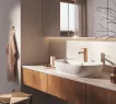 Lavoar Grohe 103569SH00, Essence, pe blat, 60 x 40 cm, cu preaplin, HyperClean, AquaCeramic, alb