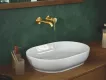 Lavoar Grohe 103563SH00, Essence, pe blat, 60 x 40 cm, fara preaplin, AquaCEramic, HyperClean, alb