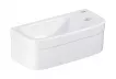 Lavoar Grohe 3932700H, Euro Ceramic, 180 x 370 mm, montare pe perete, ceramica, alb