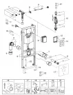 Pachet 3in1 rezervor WC Rapid SL Grohe 38811KF0, incastrat, rezervor, clapeta actionare negru mat, elemente fixare, otel