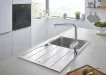 Pachet chiuveta Grohe 31573SD1, Minta, 860 x 500 mm, montare pe blat, baterie inalta, 3/8'', tip L, dus, crom